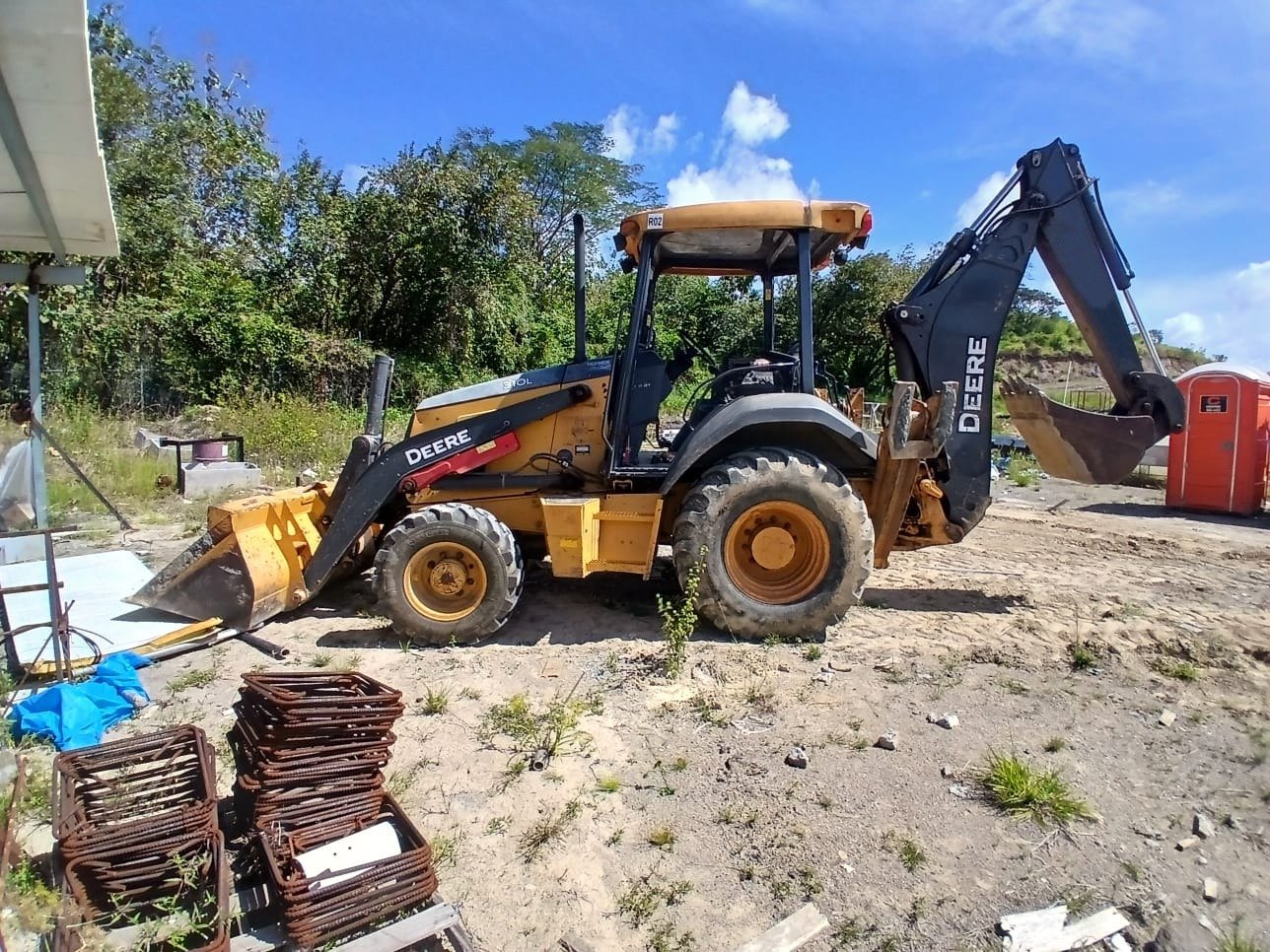 retro excavadora 310l #1